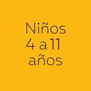 Niños de 4 a 11 años