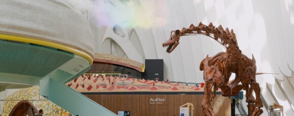 La muestra dinosaurios de la patagonia, creada en el Mef, sigue recorriendo España